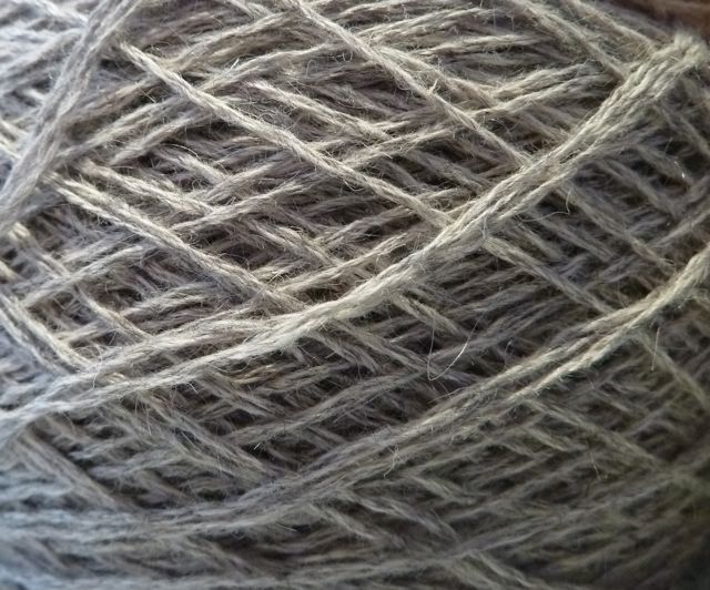 Alpaca & Cotton with 2% Copper Yarn - Silver